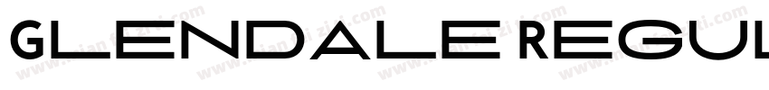 Glendale Regular字体转换